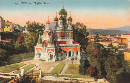 FRANCE - Nice - Vue Générale De L'église Russe - Vue De L'extérieur De L'église - Carte Postale Ancienne - Autres & Non Classés