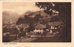 FRANCE - Faverges - Vue Générale De La Ville - Plusieurs Maisons Au Loin - Carte Postale Ancienne - Faverges