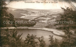 73559621 Daun Eifel Blick Ins Tal Gemuendener Maar Landschaftspanorama Daun Eife - Daun