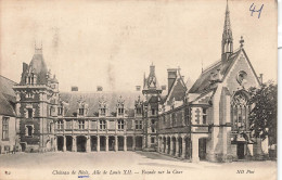 FRANCE - Blois - Château - Aile De Louis XII - Façade Sur La Cour - Carte Postale Ancienne - Blois