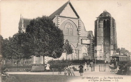 FRANCE - Orléans - Vue Générale De La Place Gambetta Et L'église St Paterne - L L - Carte Postale Ancienne - Orleans