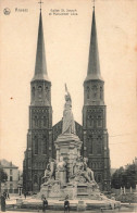 BELGIQUE - Anvers -  Vue Générale De L'église Saint Joseph Et Monument   Loos - Carte Postale Ancienne - Antwerpen