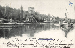 FRANCE - Thonon Les Bains - Lac Léman - Carte Postale Ancienne - Thonon-les-Bains