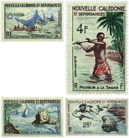 71470 MNH NUEVA CALEDONIA 1962 DEPORTES NAUTICOS - Nuovi