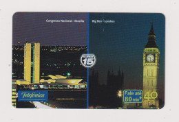 BRASIL -  Big Ben London Inductive  Phonecard - Brasil