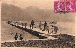 FRANCE - Annecy - Son Lac - Un Embarcadère - Carte Postale Ancienne - Annecy