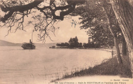 FRANCE - Lac D'Annecy - Baie De Menthon Et Pavillon Des Fleurs - Carte Postale Ancienne - Other & Unclassified