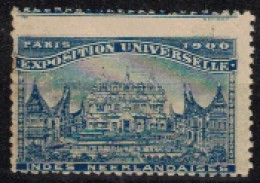 FRANCE     VIGNETTES      Exposition Universelle Paris 1900     Indes Néerlandaises - Tourism (Labels)