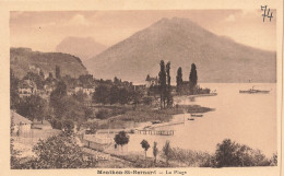 FRANCE - Menthon Saint Bernard - La Plage - Carte Postale Ancienne - Sonstige & Ohne Zuordnung