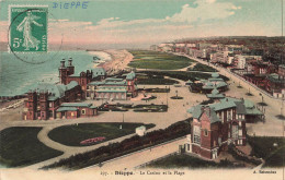 FRANCE - Dieppe - Le Casino Et La Plage - Carte Postale Ancienne - Dieppe