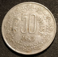 INDE - INDIA - 50 PAISE 1985 - KM 65 - Inde