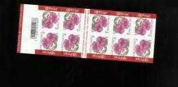 Belgie Boekje Carnet 2004 B45 3318 ANDRE BUZIN Flowers Impatiens Onder Postprijs - Unclassified