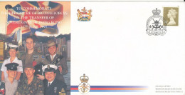 Great Britain Cover 30-6-1997 To Commemorate Departue Of British Forces On The Transfer Of Sovereignty Of Hong Kong 30th - Briefe U. Dokumente