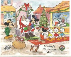 Dominica - 1988 - Disney: Mickey's Christmas Mall - Yv Bf 140 - Disney