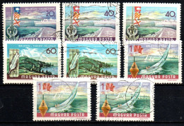 1968 - Ungheria 1987 + 1988 X 2 + 1989 X 2 + 1990 X 3 Turistica  ------- - Used Stamps