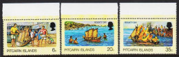 1978. PITCAIRN ISLANDS Bounty Day Complete Set. Never Hinged. (Michel 174-176) - JF543078 - Pitcairn