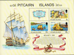 1978. PITCAIRN ISLANDS Bounty Day Block. Never Hinged. (Michel Block 3) - JF543081 - Pitcairn