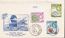1957. PITCAIRN ISLANDS Views. Queen Elisabeth II. ½d + 1d + 2d On Beautiful FDC Cancelled Fir... (Michel 22+) - JF543082 - Pitcairn Islands
