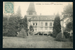 CPA - Carte Postale - France - Cours - Un Château (CP24445) - Cours-la-Ville