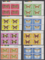 1976-1977. NORFOLK ISLAND. Butterfly Complete Set With 17 Stamps In Never Hinged Blocks O... (MICHEL 184-200) - JF543093 - Norfolk Island