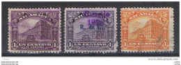 NICARAGUA:  1922/34  VARI  -  3  VAL. US. -  YV/TELL. 429//515 - Nicaragua