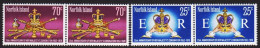 1978. NORFOLK ISLAND. Coronation 25 Years In Complete Set With 2 Stamps In Pairs. (MICHEL 212-213) - JF543104 - Ile Norfolk