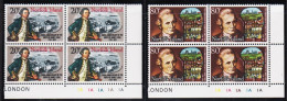 1978. NORFOLK ISLAND. James Cook Complete Set In Never Hinged 4-blocks.  (MICHEL 223-224) - JF543114 - Norfolkinsel