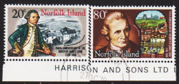 1978. NORFOLK ISLAND. James Cook Complete Set With Lower Margin.  (MICHEL 223-224) - JF543116 - Ile Norfolk