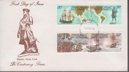 1979. NORFOLK ISLAND. Fine FDC With James Cook Complete Set.  (MICHEL 225-228) - JF543117 - Norfolk Island