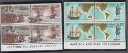 1979. NORFOLK ISLAND. James Cook Complete Set In Never Hinged 4-blocks With Margin.  (MICHEL 225-228) - JF543119 - Norfolk Island