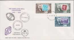 1979. NORFOLK ISLAND. Rowland Hill In Complete Set On FDC. (MICHEL 230-232) - JF543123 - Norfolk Island