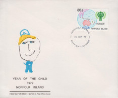 1979. NORFOLK ISLAND. Year Of The Child On FDC. (MICHEL 233) - JF543126 - Norfolk Island