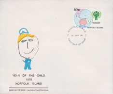 1979. NORFOLK ISLAND. Year Of The Child On FDC. (MICHEL 233) - JF543126 - Isla Norfolk