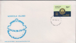 1980. NORFOLK ISLAND. Rotary International On FDC. (MICHEL 238) - JF543136 - Norfolk Island