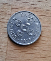 1959 Finland 1 One Markka Coin KM  - Circ - Finlandia