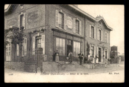 28 - ILLIERS - HOTEL DE LA GARE, CAFE ROZIER - Illiers-Combray