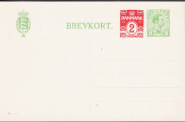 1920. DANMARK. BREVKORT 2 + 5 øre Christian X With Print Number 49 I. Private Print Reverse: DET TEKNISKE ... - JF543183 - Lettres & Documents