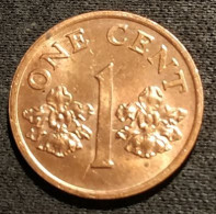 SINGAPOUR - SINGAPORE - 1 CENT 1986 - KM 49 - ( Blason Haut ) - Singapur