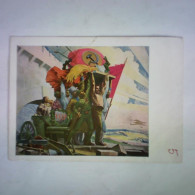 'Die Republik Der Sowjets', S. M. Karpov - Propagandapostkarte Der Bolschewikis Von (Bolschewismus) - Non Classés