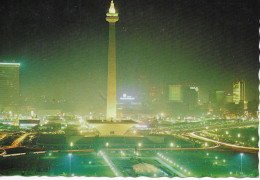 Asie > Indonésie Djakarta Night Scene Of National Monument - Indonesië