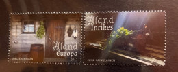 Aland 2017 -Sauna Traditions - Joint Issue With Finland. - Aland