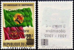 1289** + Surch Fort Déc & Recto Verso "conférence Nationale …"NON EMIS/Opdruk "conférence Nationale …"NIET UITGEGEVEN.. - Unused Stamps