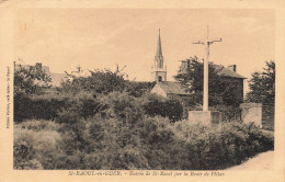 FRANCE - Saint Raoul En Guer - Vue Sur L'entrée De St Raoul Par La Route De Plélan - Carte Postale Ancienne - Autres & Non Classés