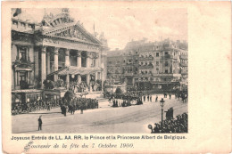 CPA Carte Postale Belgique Bruxelles Joyeuse Entrée Du Prince Et Princesse Albert Le 7/10/1900   VM78410 - Fêtes, événements