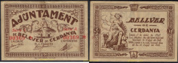 8322 ESPAÑA. Emisiones Locales Republicanas 1937 AJUNTAMENT DE BELLVER DE LA CERDANYA 50 CTS 1937 - Sonstige & Ohne Zuordnung