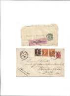 ARGENTINA - POSTAL HISTORY LOT - 2 STATIONERY COVER / NEWSPAPER WRAPPER TO SWITZERLAND - Autres & Non Classés