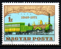 1971 - Ungheria 2170 Anniversario Del Treno ------- - Gebruikt
