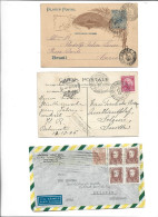 BOLIVIA - POSTAL HISTORY LOT - 8 COVERS / STATIONERY / PC - Bolivie