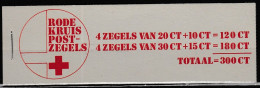Rode Kruis Boekje 1972 Met 4stuks 1016 En 1018 Postfris - Unused Stamps