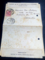 British Protectorate Of Egypt 1920, A Registered Letter Mail Of Alexandria - 1915-1921 Protectorado Británico